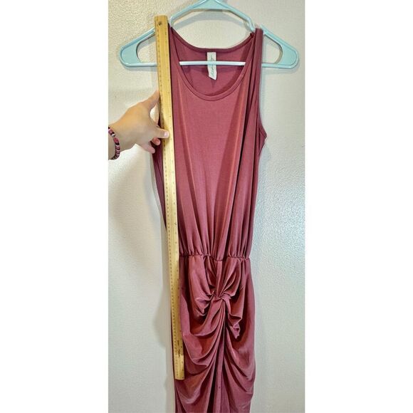 Allison Joy Evereve Ruched Tank Midi Women's Dress XS - Picture 5 of 8